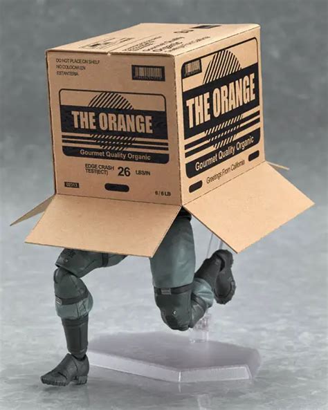 metal gear 2 box|snake in cardboard box.